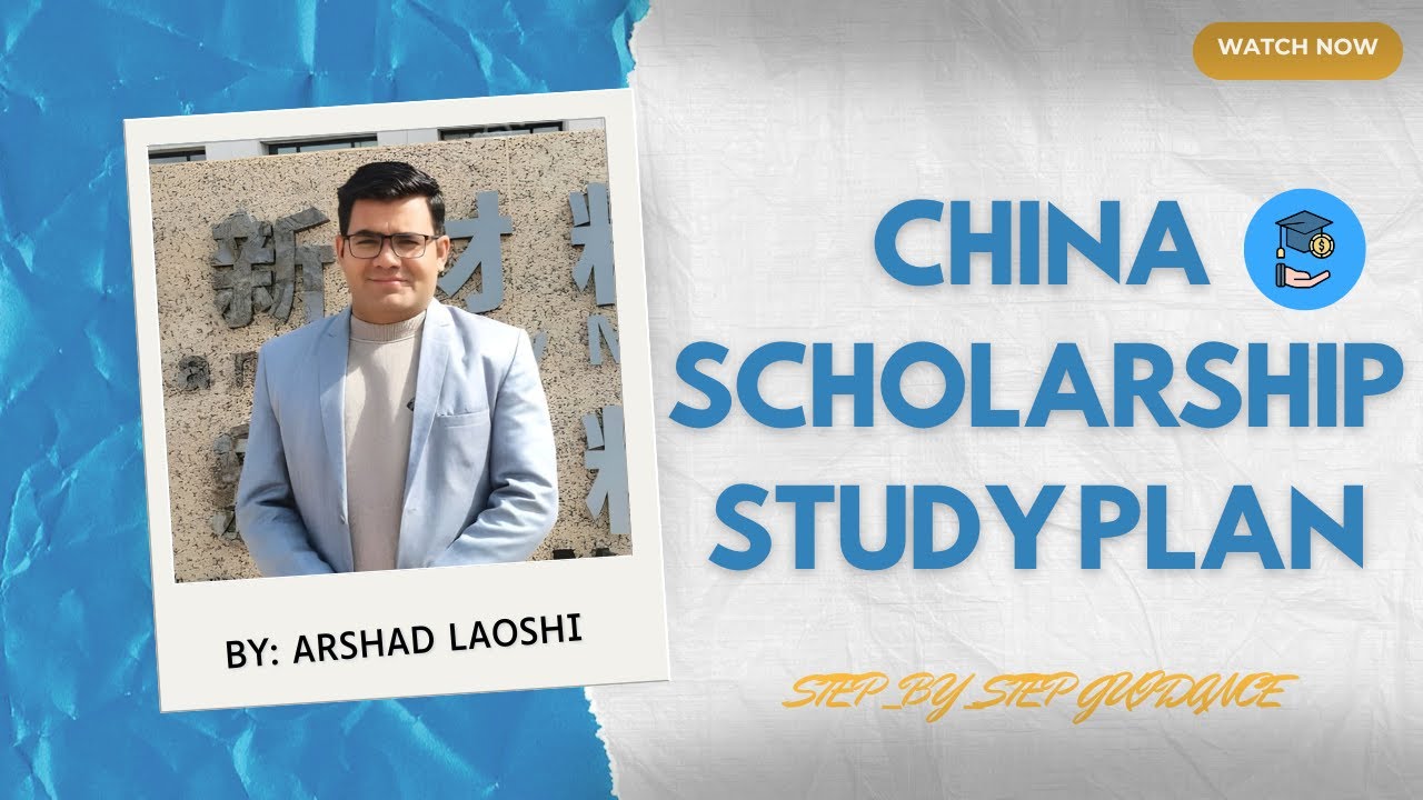 How to Write a China Scholarship Study Plan in 2025 | Step-by-Step Guide & FREE Template