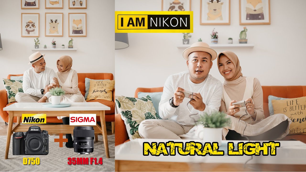 Memotret Prewedding Indoor Dengan Cahaya Natural | BTS Photoshoot