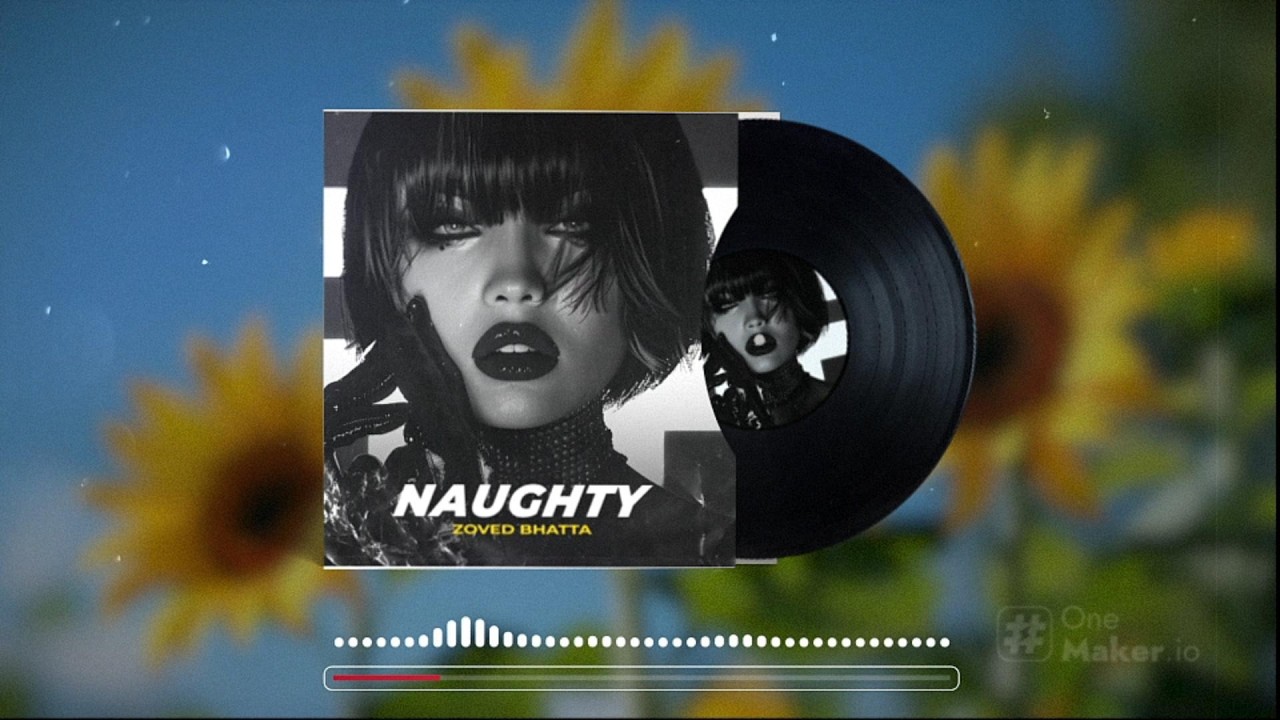 ZOVED - NAUGHTY - (OFFICIAL MUSIC VISUALIZER)