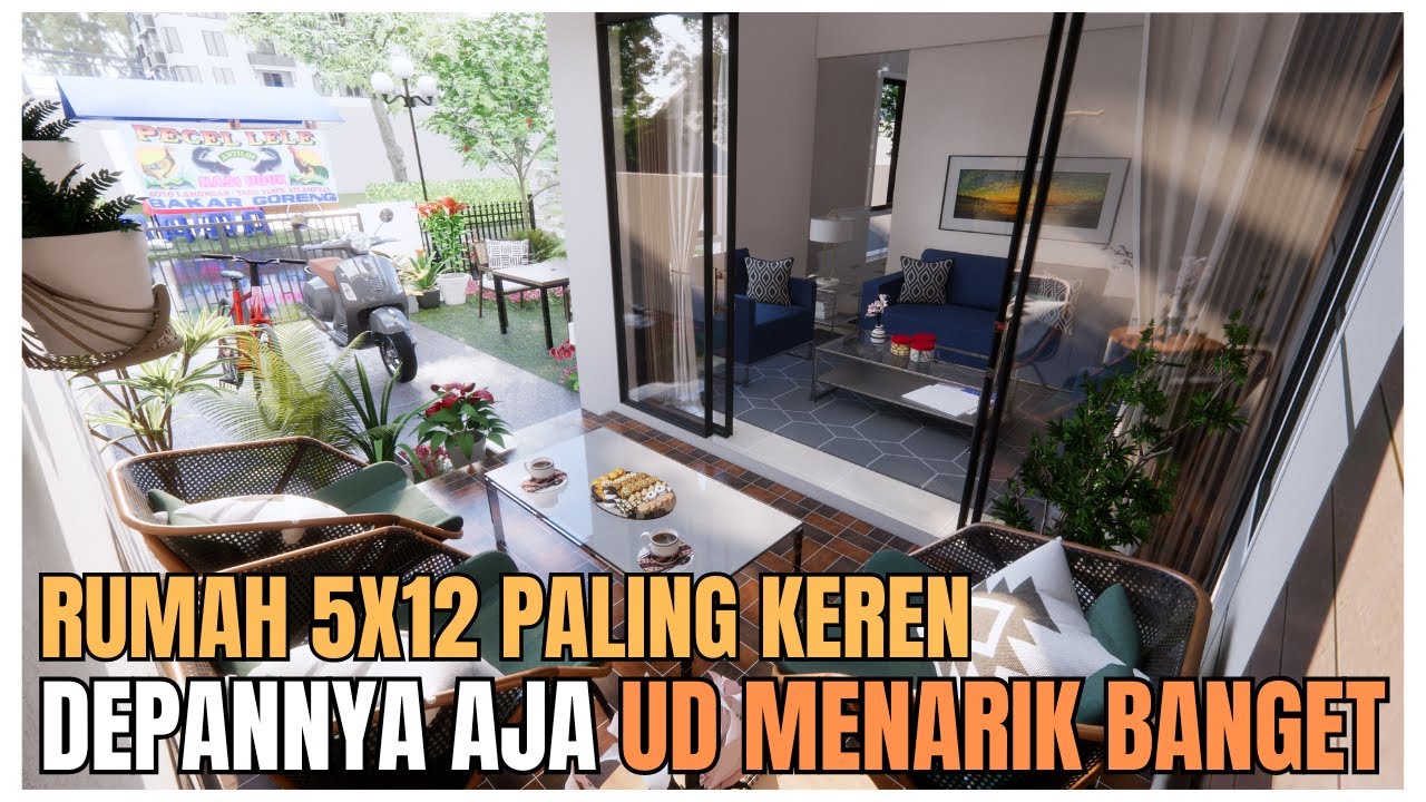 Gak Sangka Rumah 5x12 Bs Semenarik ini - Br Lihat Depannya Aja Kamu Ud Jatuh Cinta Sm Rumahnya