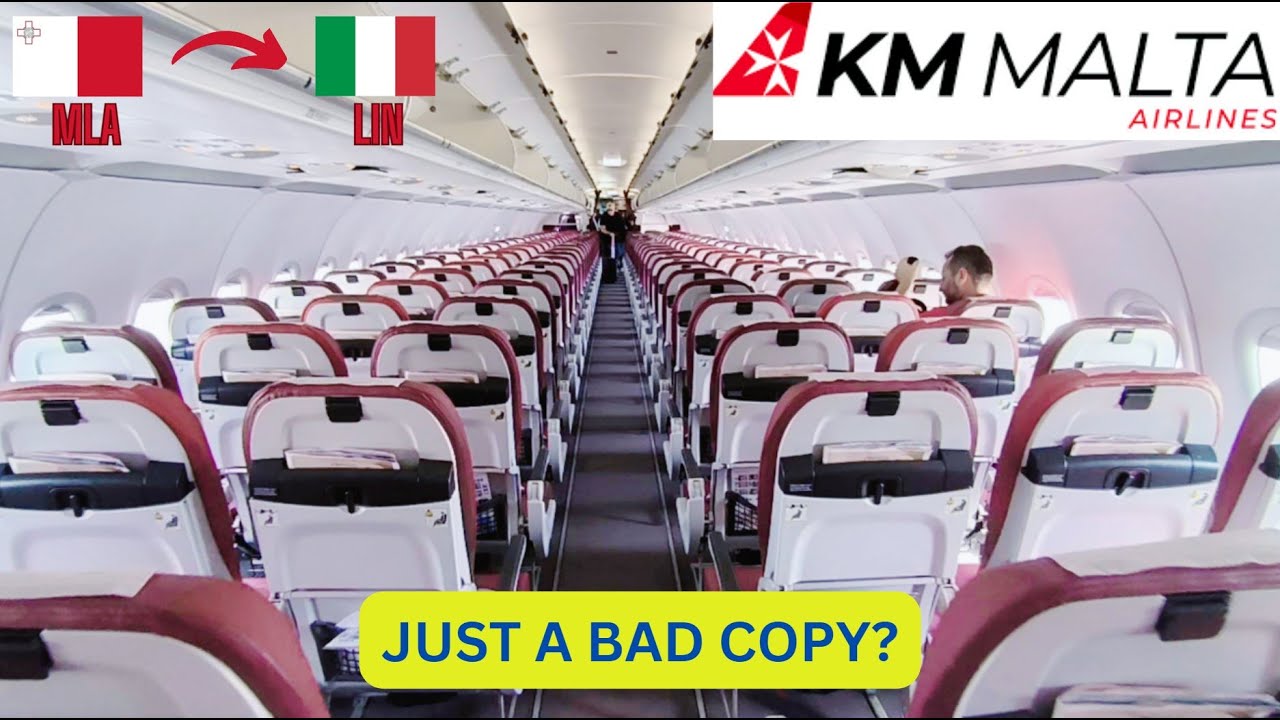 Flight Review! KM Malta Airways - Just a BAD copy of Ryanair ??