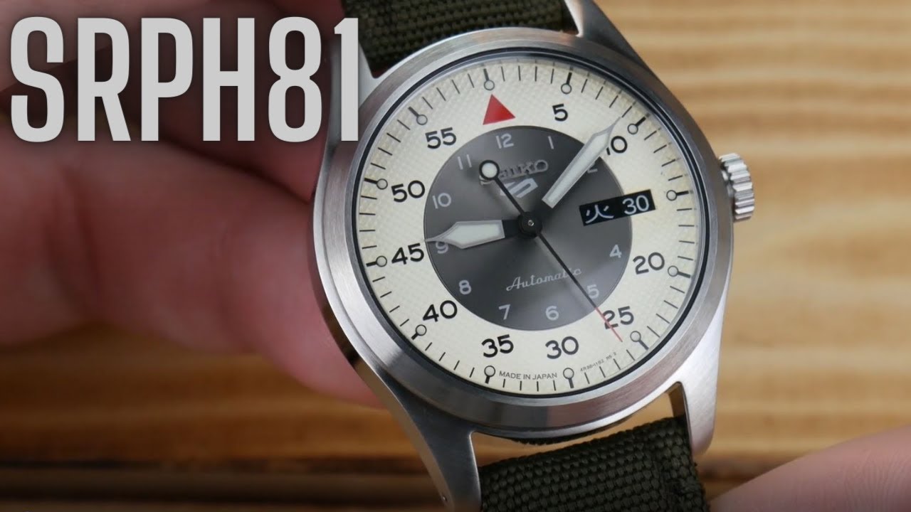 Часы Seiko Limited Edition Field Watch SRPH81 I, выпущенные в честь 10-летия ношения и завода