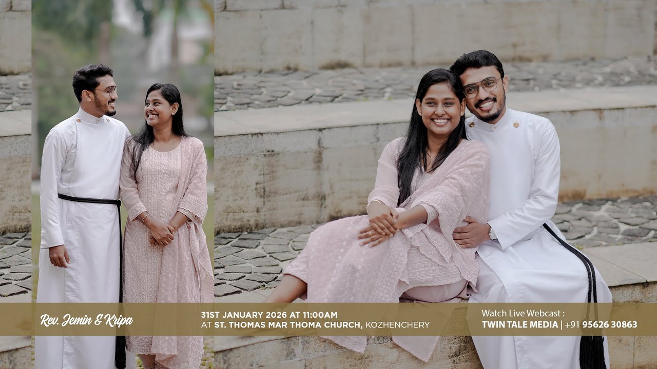 REV. JEMIN + KRIPA | WEDDING CEREMONY | 31ST JAN 2026 | TWIN TALE MEDIA