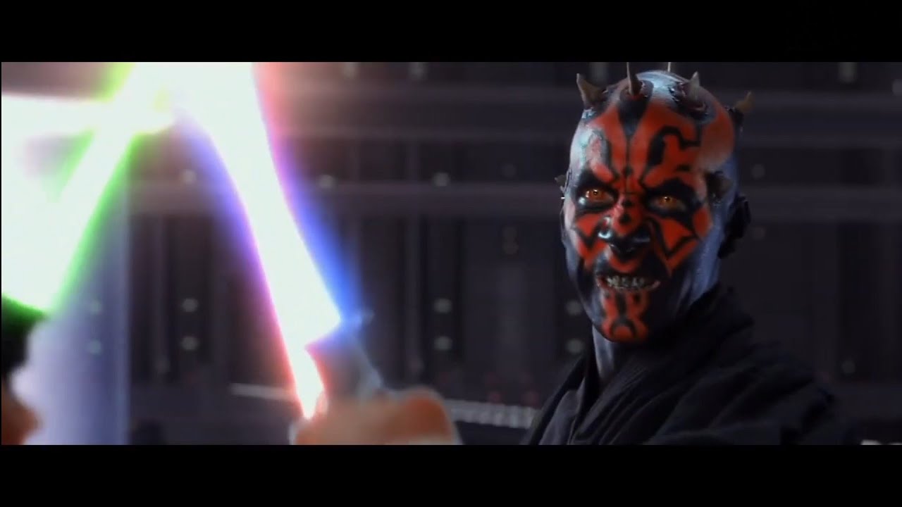 Star Wars - Obi-Wan Kenobi & Qui-Gon Jinn Vs. Darth Maul (Die dunkle Bedrohung) (Teil 1)