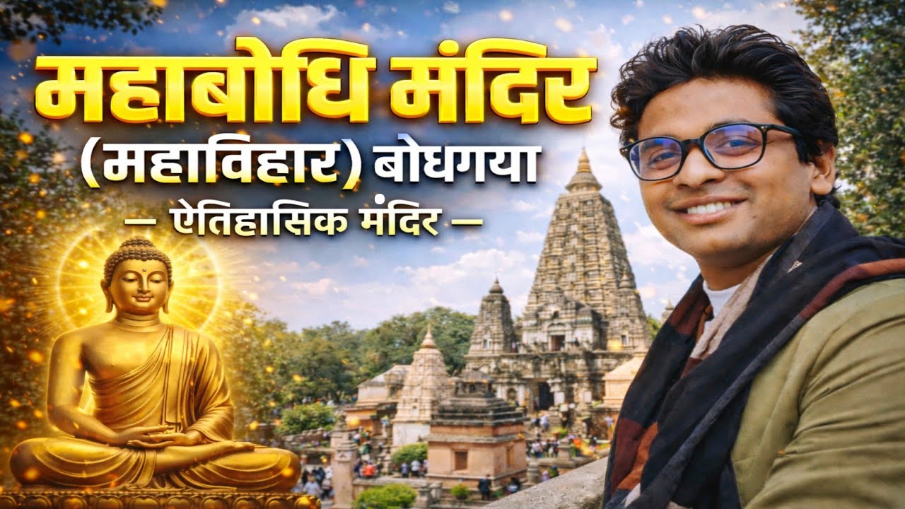 Vlog:-20 | Mahabodhi Mandir Bodhgaya | Mahavihar | A Historical Temple | Bihar 