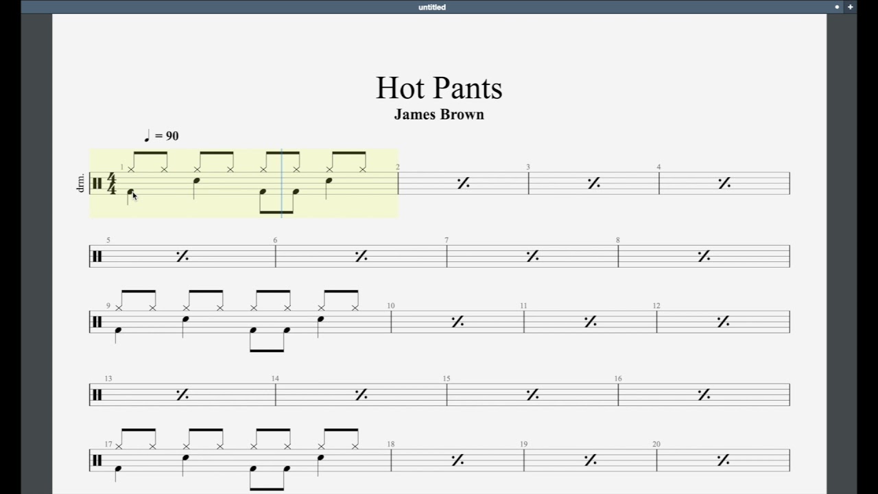 Hot Pants Trinity Initial Grade Drums