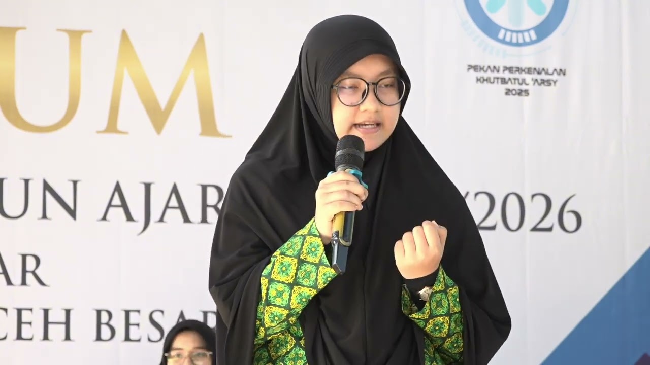 Keren ! Santriwati Baru Kelas 1 ini Langsung Berani Tampil Story Telling , Putroe Balqis Nasyiwa