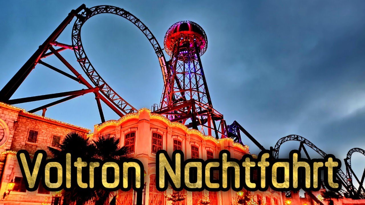 Voltron Europapark Nachtfahrt 2024 POV