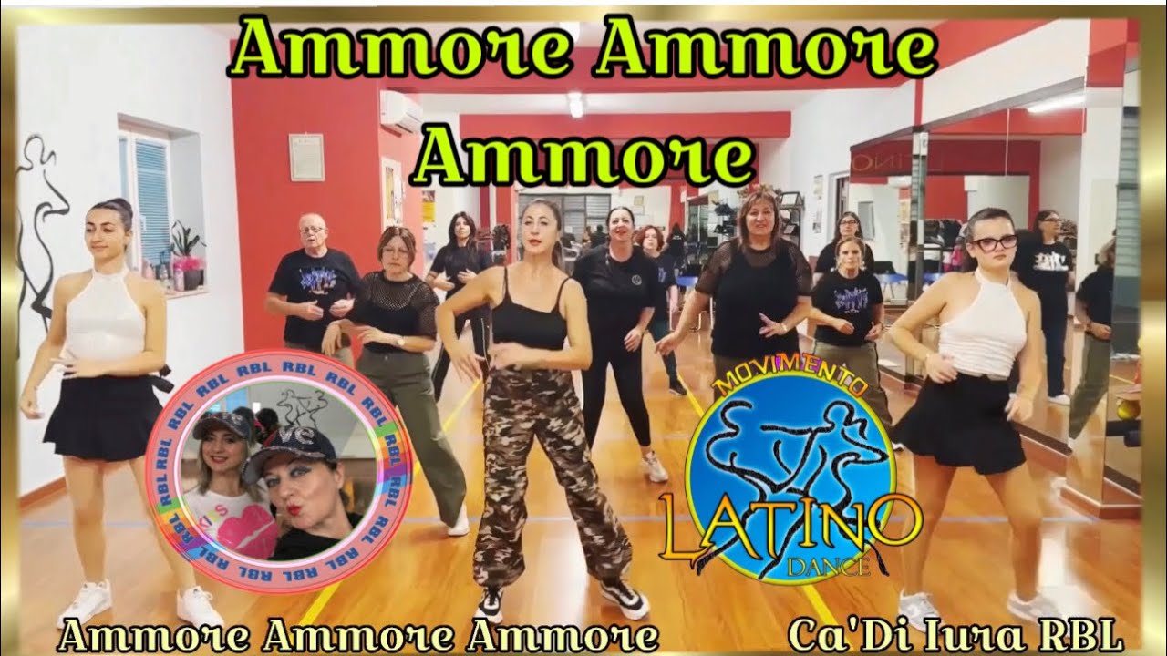 Ammore Ammore Ammore coreo Carmelina Di Iura RBL Segue Video Spalle+ Tutorial 