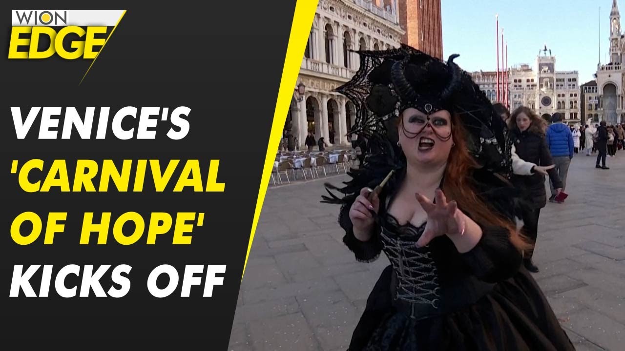 'Carnival of hope': Venice carnival kicks off as COVID worries ease | WION Edge