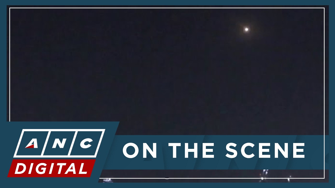 WATCH: Iranian missiles seen in sky as sirens blared in Tel Aviv and Jerusalem | ANC