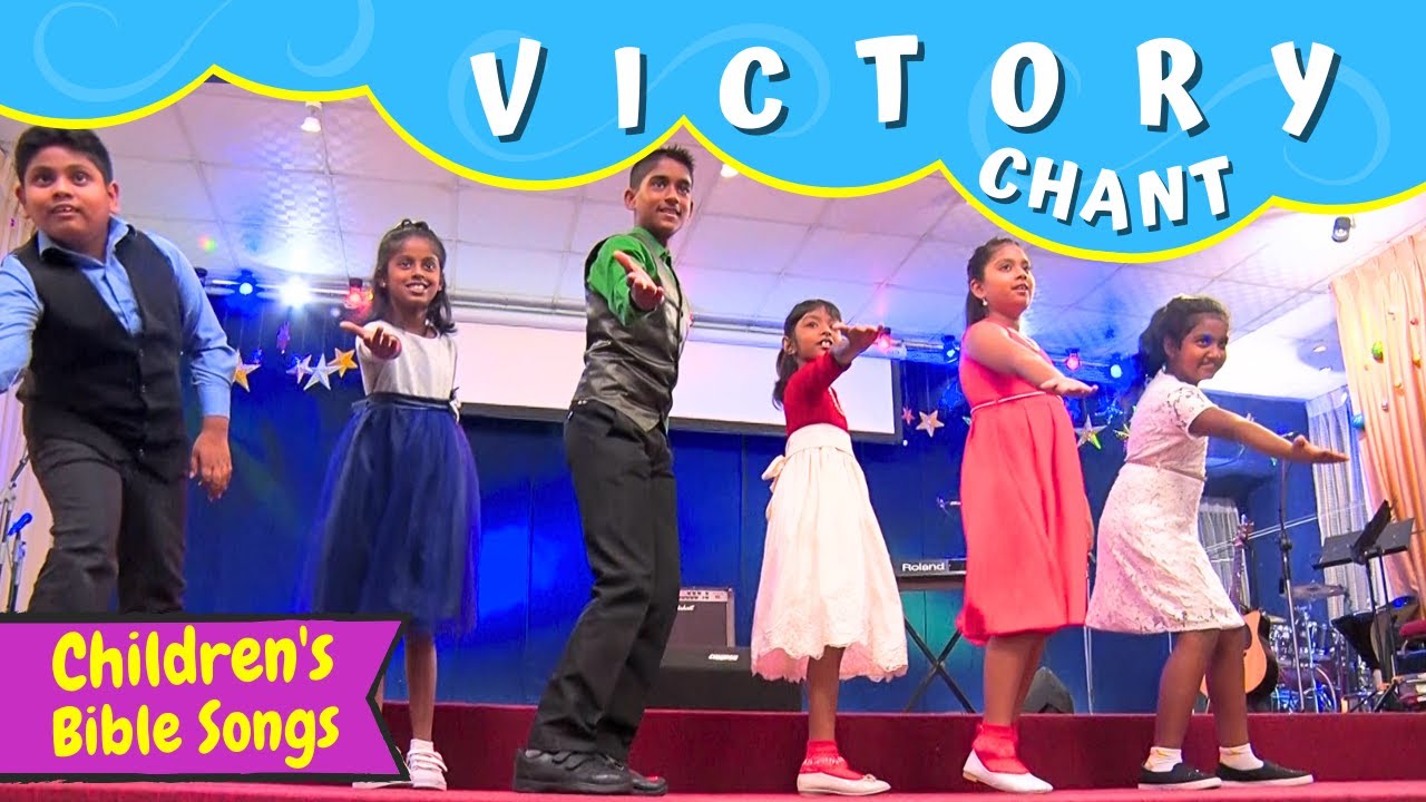 Victory Chant | Hail Jesus You're my king | Kids Sunday School songs | Action song for kids