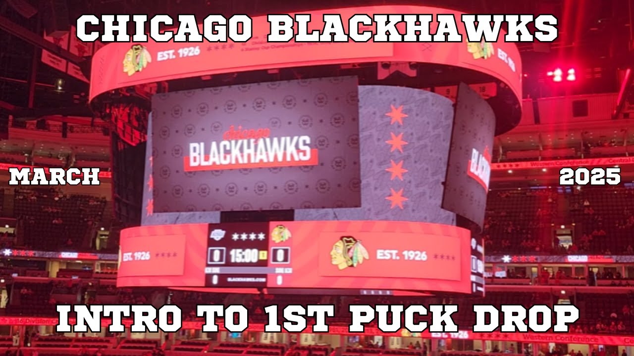 Complete Intro & Hype Video - Chicago Blackhawks - 2024-2025