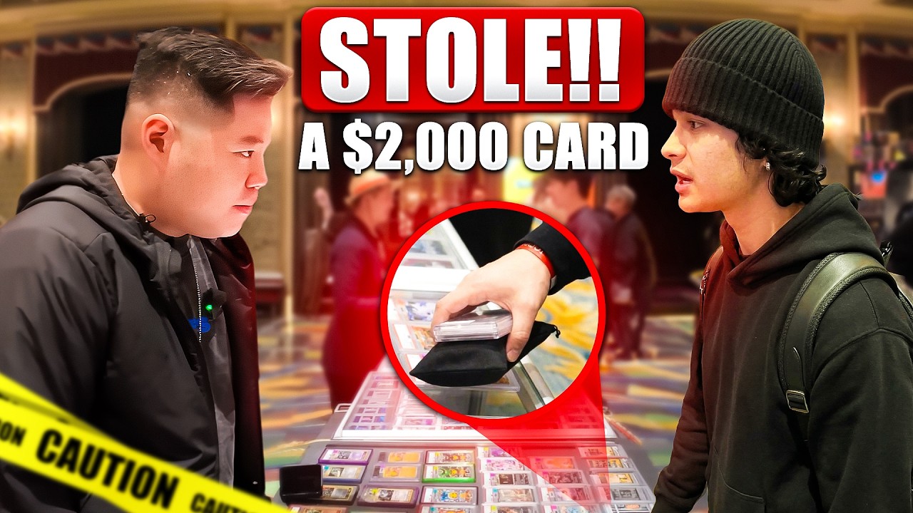 Caught Stealing A $2,000 Card?!  – Vendor POV | Collecttopia Canada