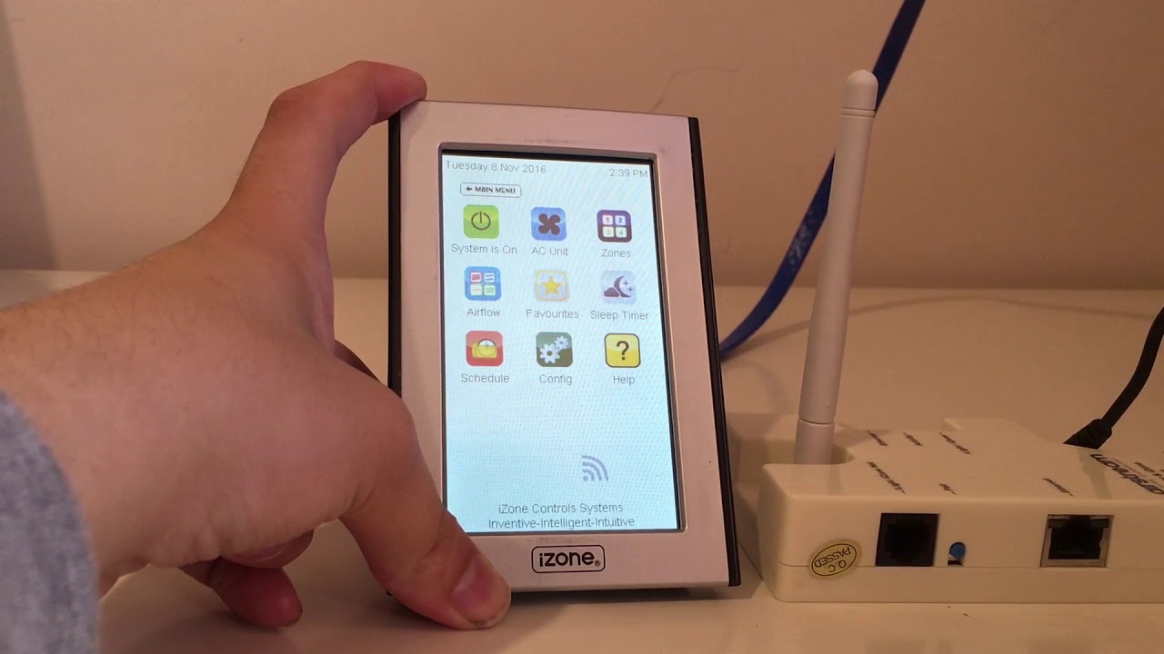 iZone How To Set Up Wifi control on your iZone System