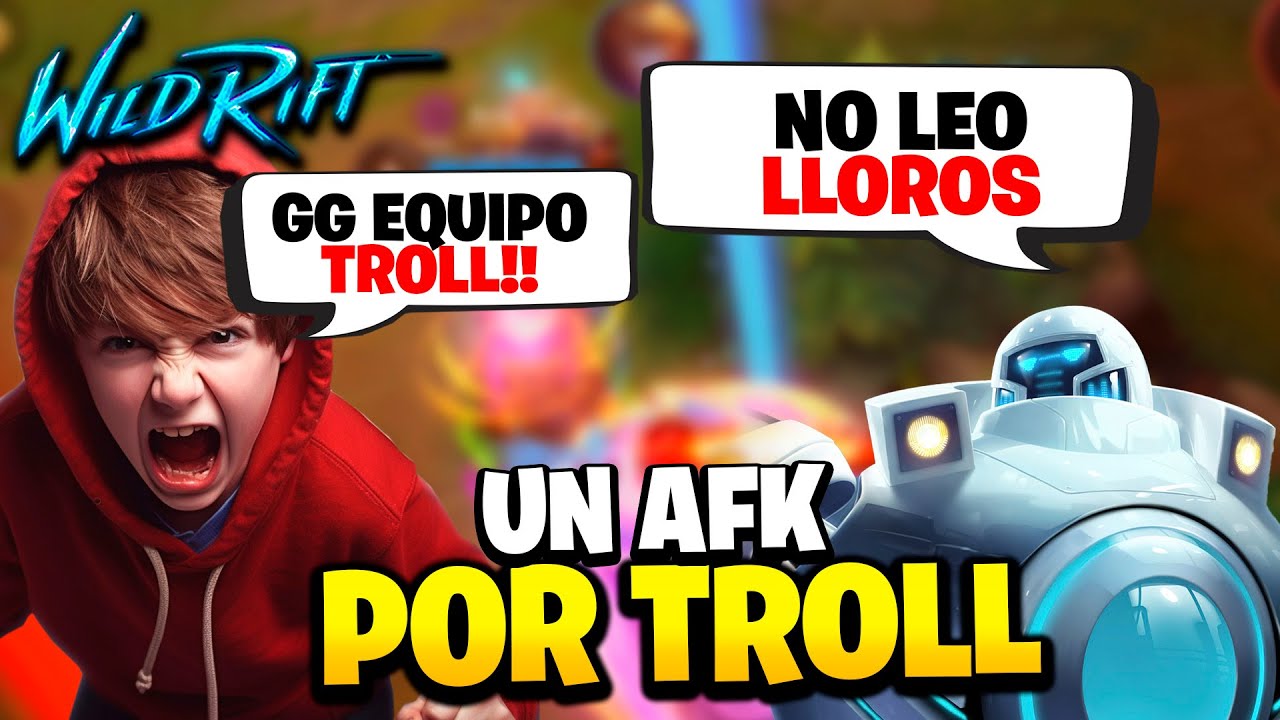 ¡EL JUNGLA SE VA AFK POR MI CULPA | Wild Rift