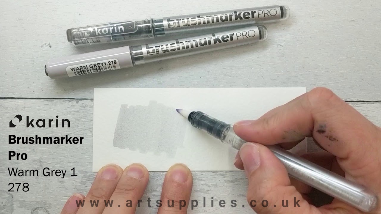 Karin Brushmarker Pro Warm Grey 1 278