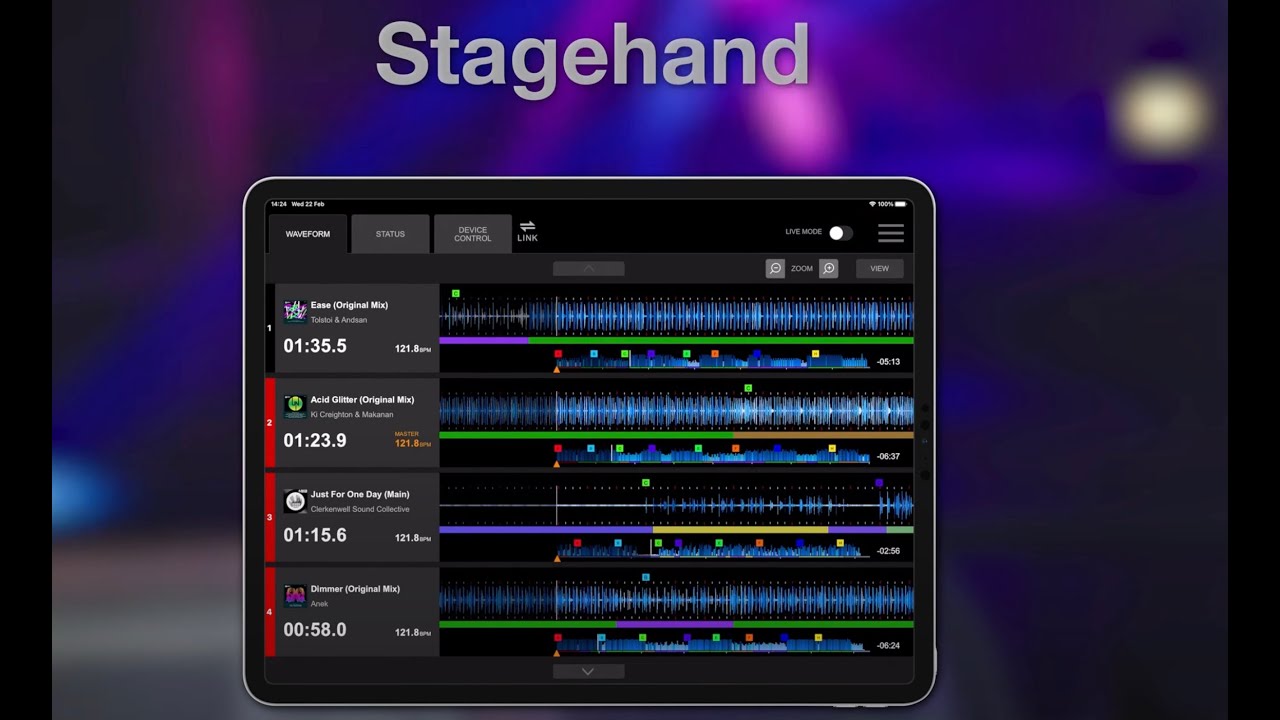 Pioneer DJ Official Introduction  Stagehand App - PRO DJ LINK Manager for iPad