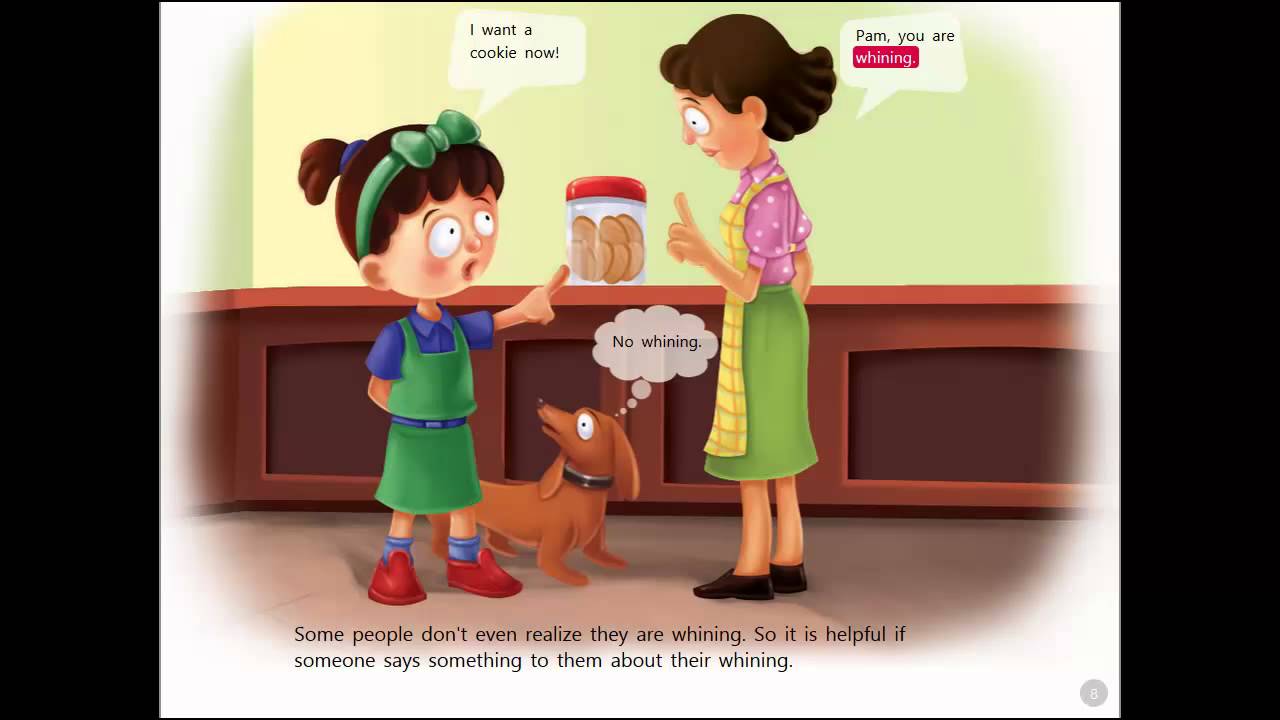 Whining - Read Along book with word highlighting by Smart Kidz Club