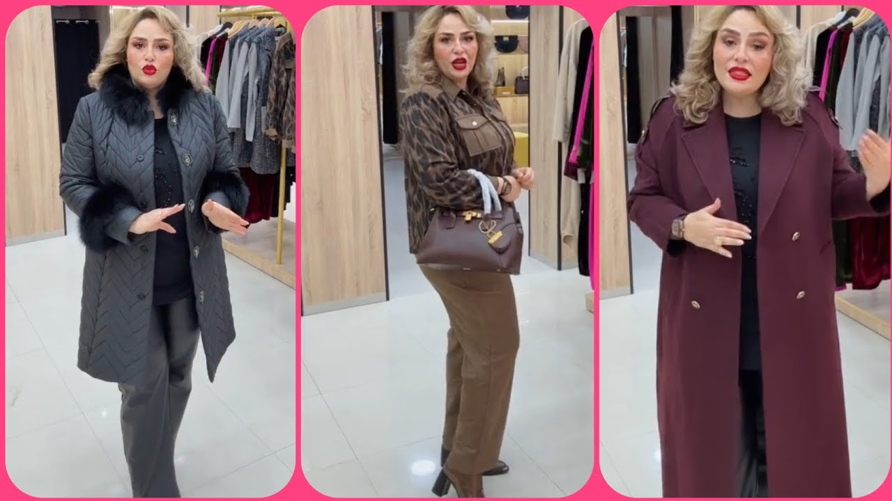 فخامة الشتاء بأرقى المعاطف عند سيدةالشوبينغ Luxury Clothes 