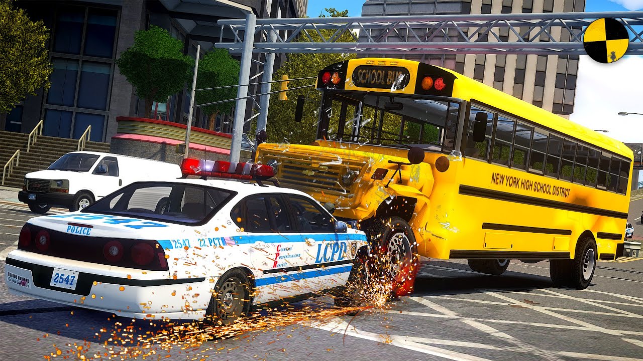 GTA 4 Crazy School Bus Ep.4