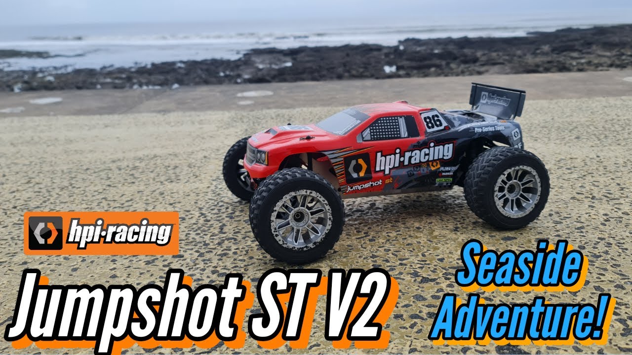 Seaside Thrills: Conquering the Coastline with the HPI Jumpshot ST V2!