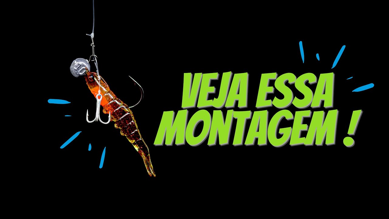 COMO COLOCAR GARATÉIA NO CAMARÃO ARTIFICIAL - PESCA DE PRAIA COM ARTIFICIAIS | Loja UNIVERSO FISHING