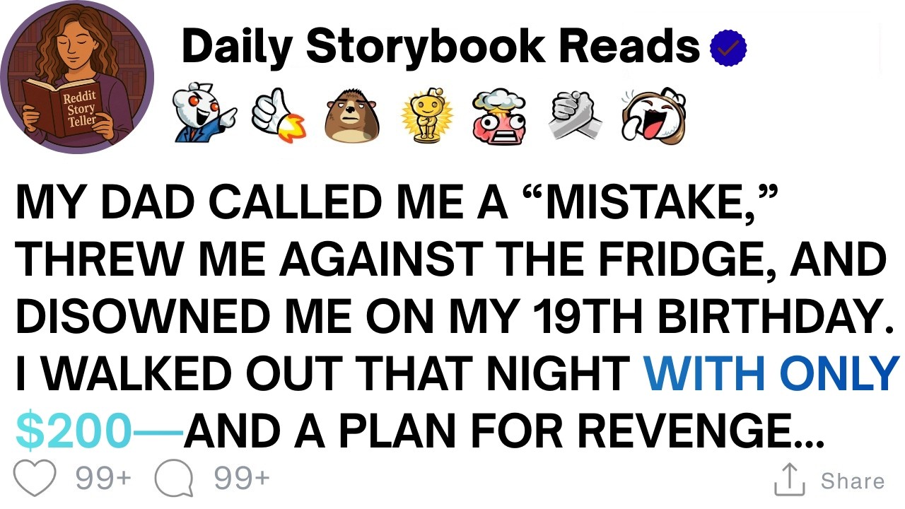 [ Full Story ]My Dad Called Me A “Mistake,” Slammed Me Against The Fridge, And Disowned Me...