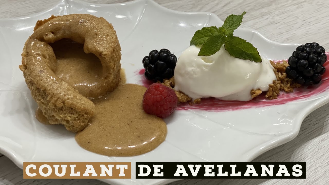 Coulant con Praliné de Avellanas