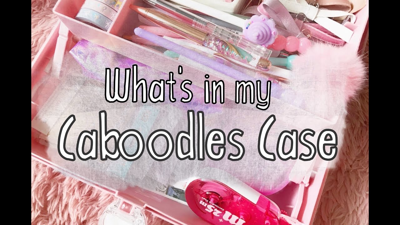 CABOODLES- what's in my case?