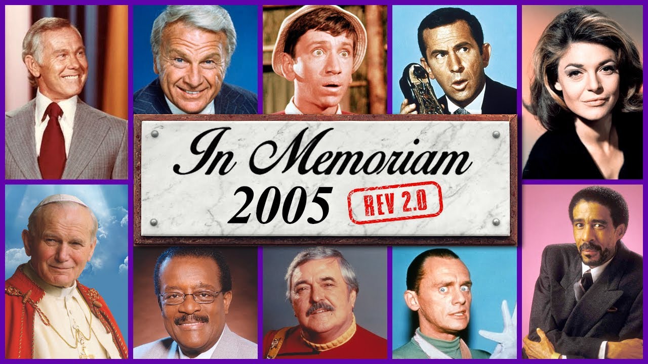 In Memoriam 2005: Famous Faces We Lost in 2005