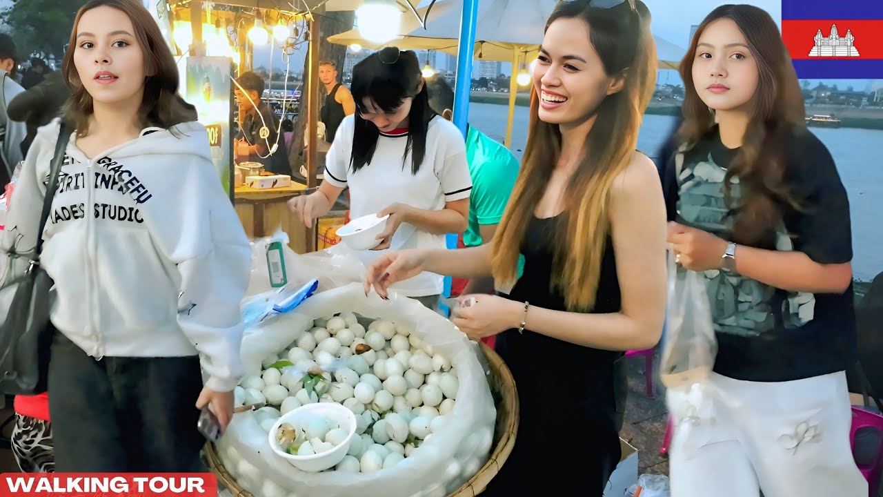 Best Street Food Paradise in Phnom Penh City 