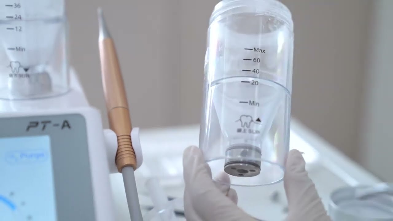 PT A - How to unblock clogged Handpiece / Container