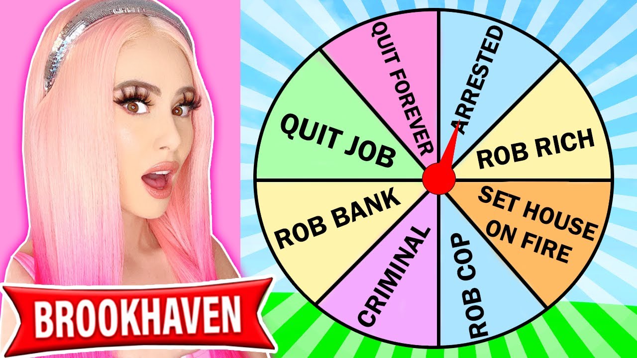 Mystery Wheel CONTROLS MY LIFE In Brookhaven For A Day...Roblox