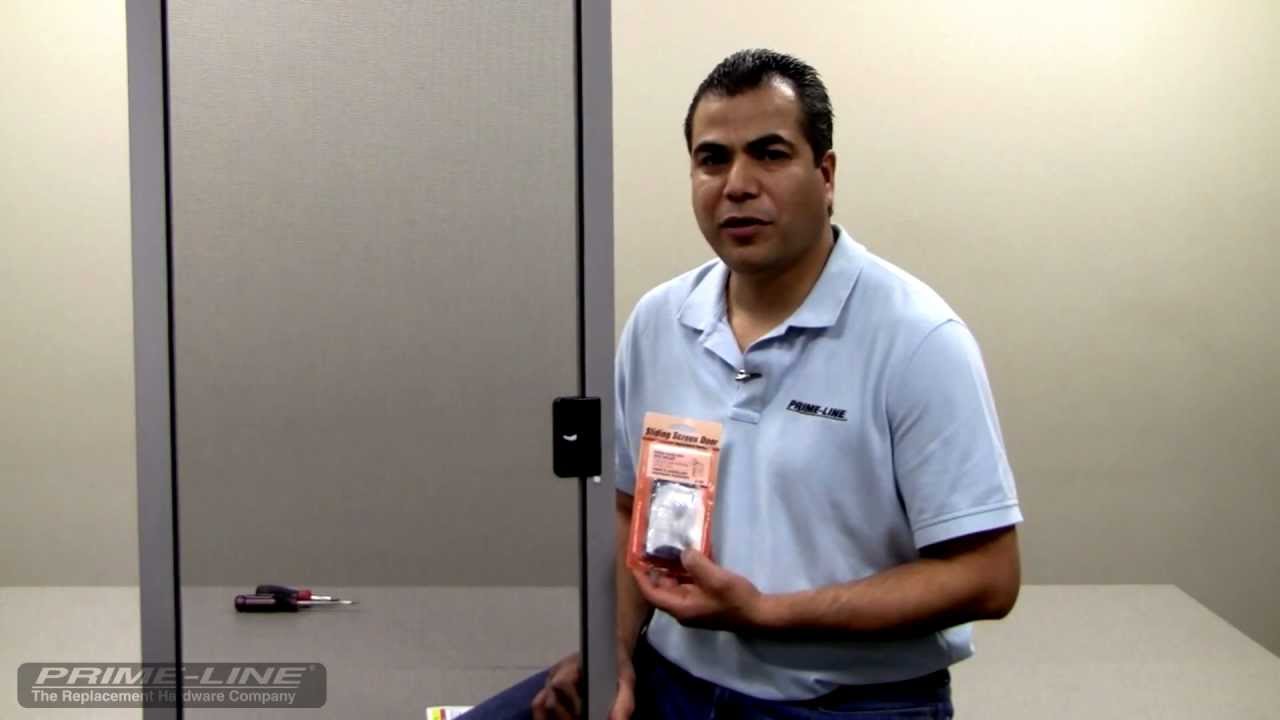 How-To: Install a sliding screen door latch & pull
