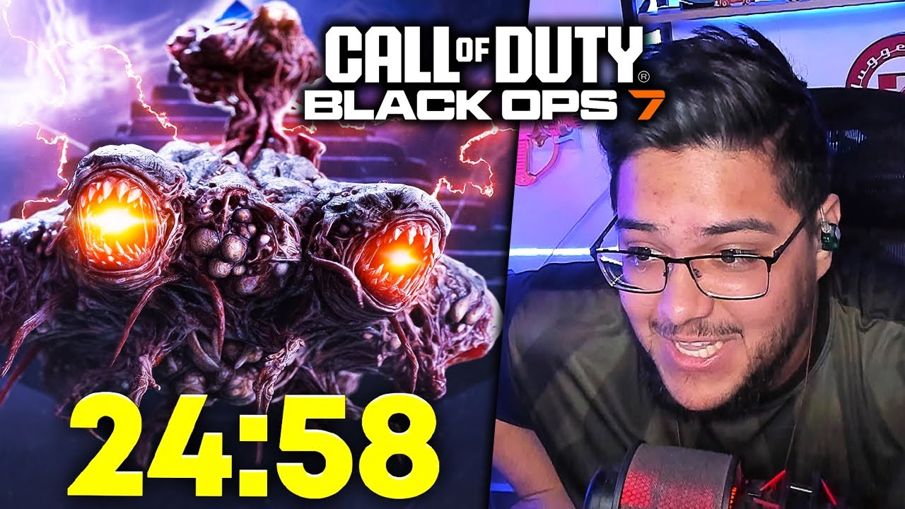 a PARTIDA mais RÁPIDA de EASTER EGG em CINZAS DOS CONDENADOS no ZOMBIES BLACK OPS 7