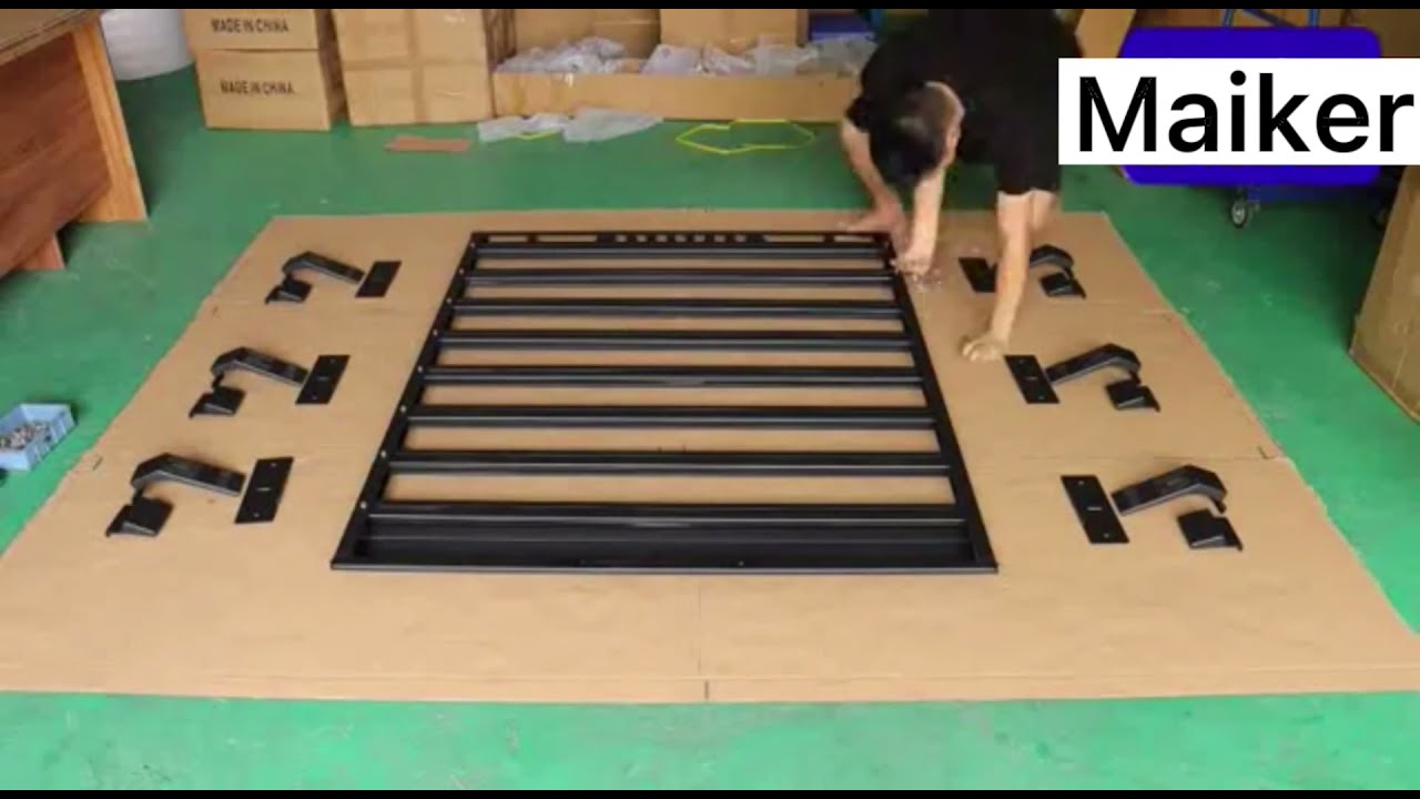 How to fitting the Suzuki Jimny roof rack