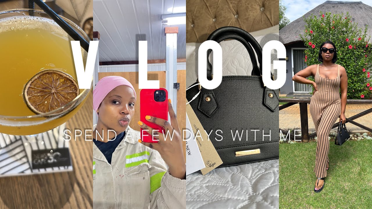 #VLOG: Life of a woman in mining ⛏️👷‍♀️| Dinner Date| Spa date with a Friend 