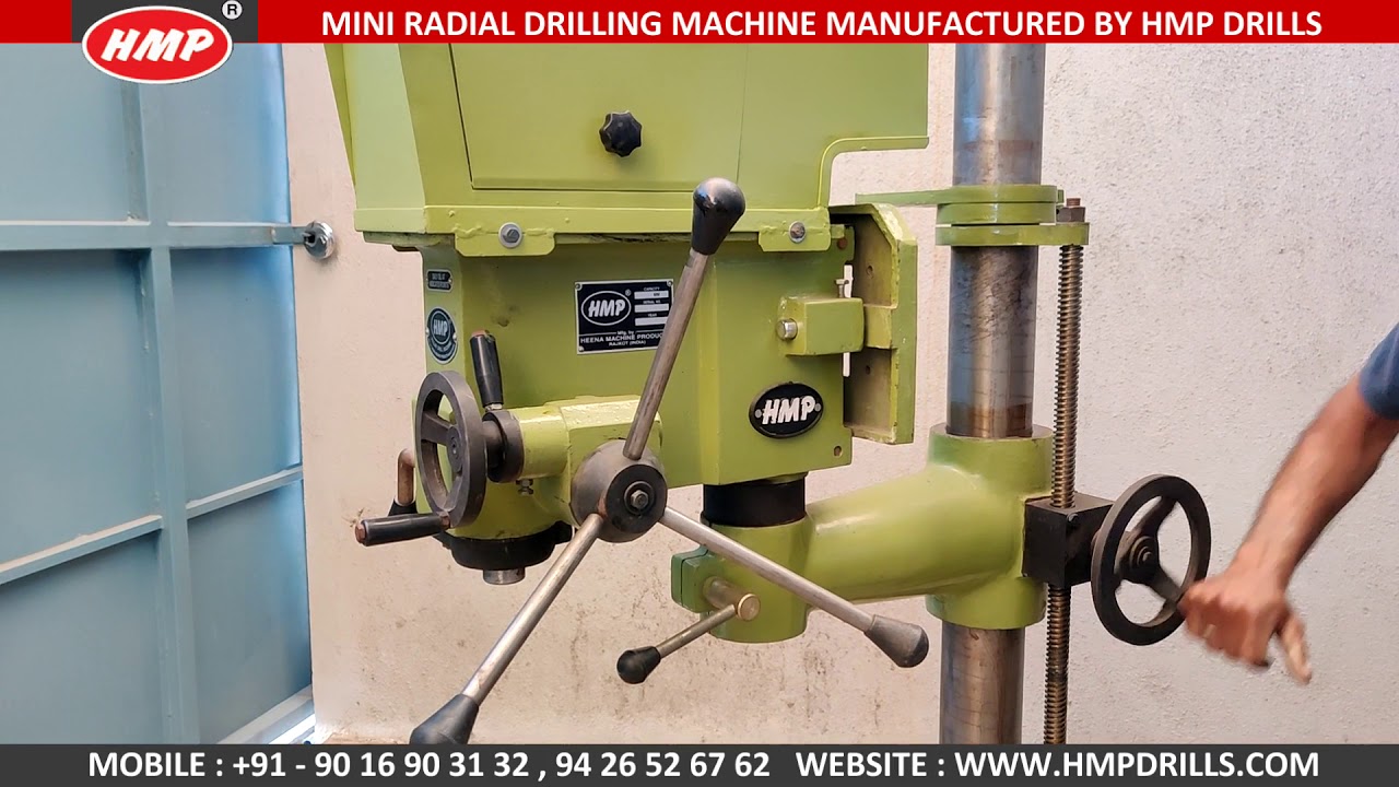 Mini Radial Drilling Machine Manufacturer Rajkot Gujarat INDIA