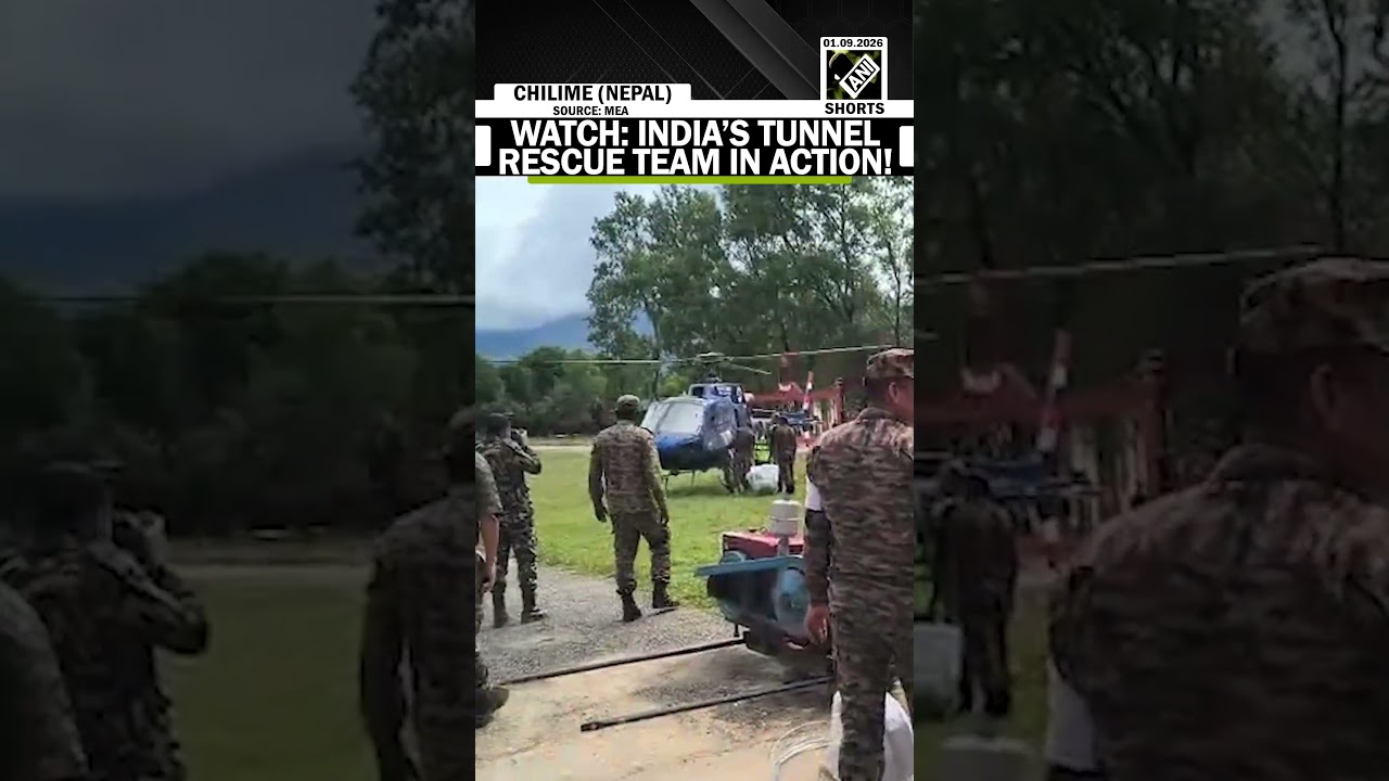WATCH: India&rsquo;s tunnel rescue team in action as Nepal intensifies rescue mission after Bhote Koshi