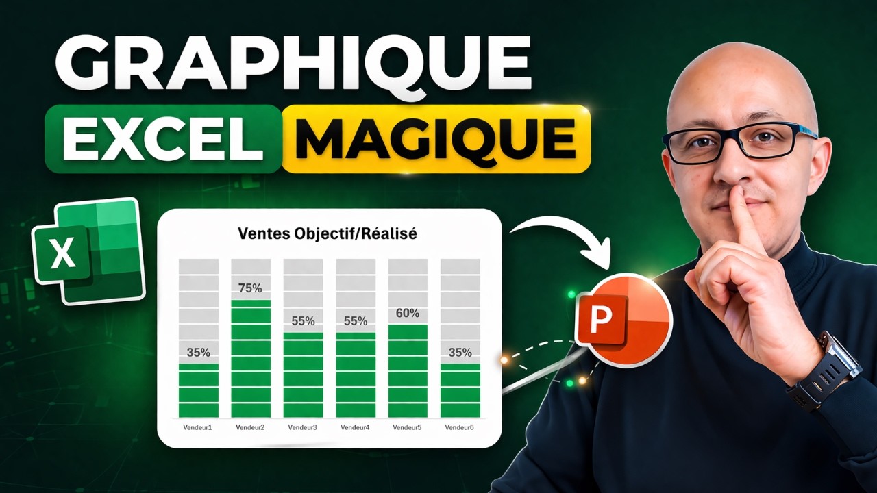Graphique Excel interactif : effet WAOUH garanti 😱