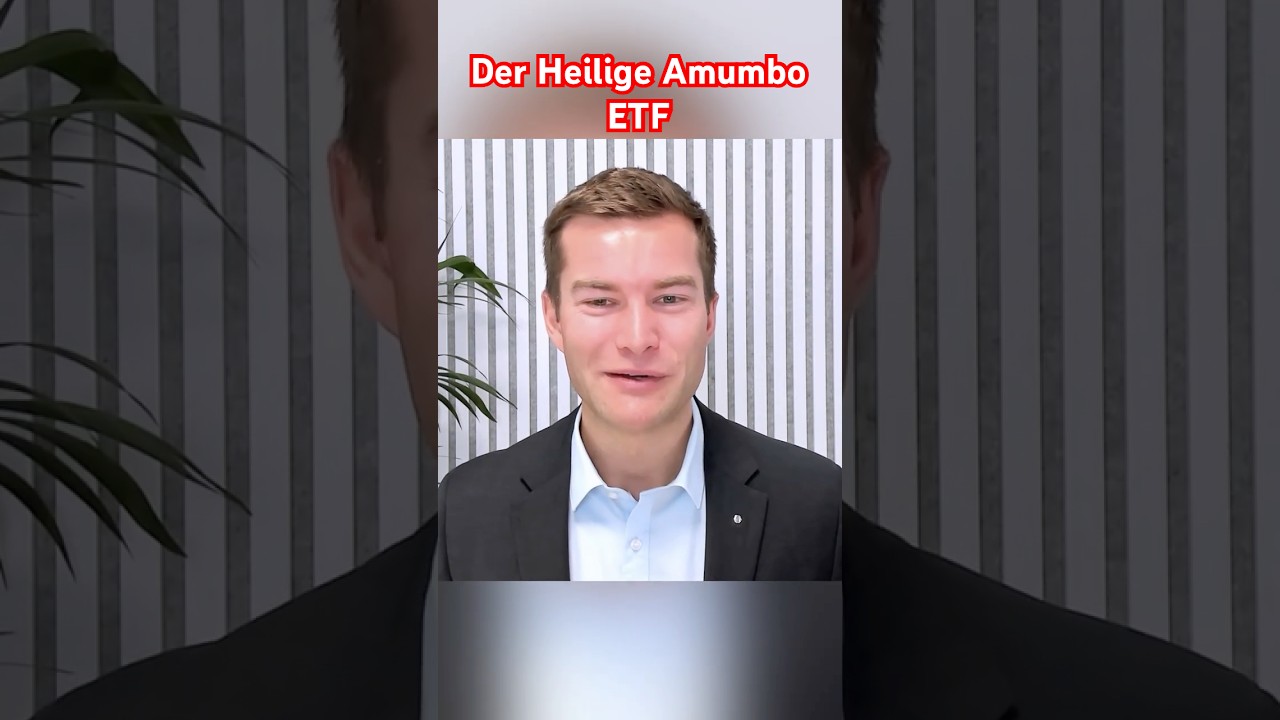 Der Heilige Amumbo ETF - Gro&szlig;e Chance oder Finger weg?