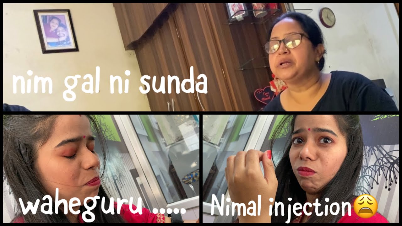 love nu lke gye hospital 😩 Nimal nu pyia galan 🤔