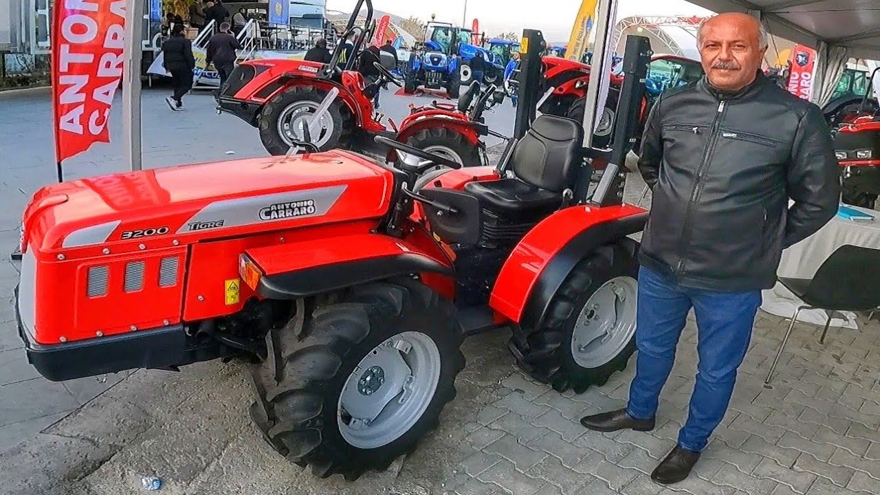 Dünyanın En Küçük Traktörü.(Kendi Sınıfında.) ANTONIO CARRARO 3200