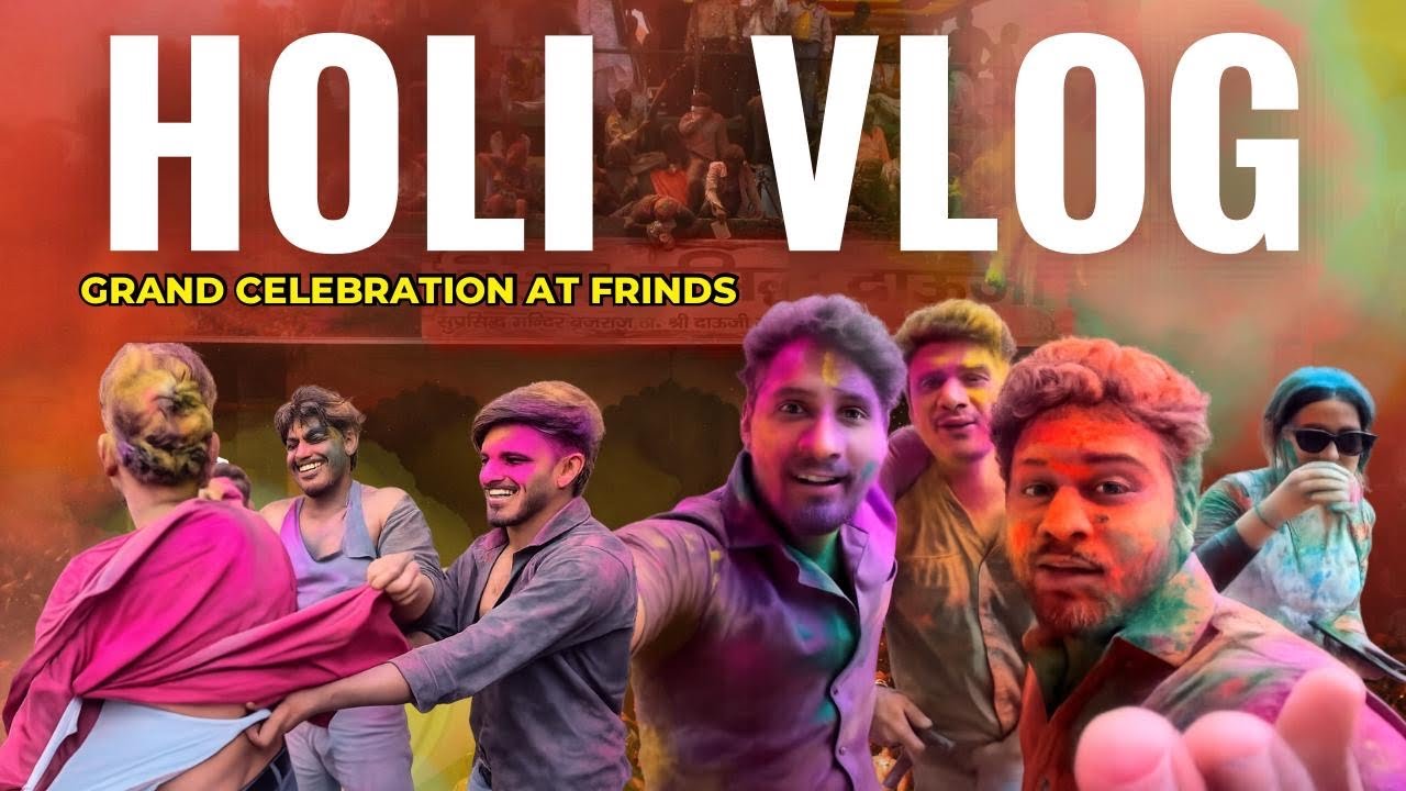 Holi Par Ye Kya Ho Gaya? 😱 (Don't Miss the End) 2026 ||Csjmu university ki last Holi ||#funny #viral