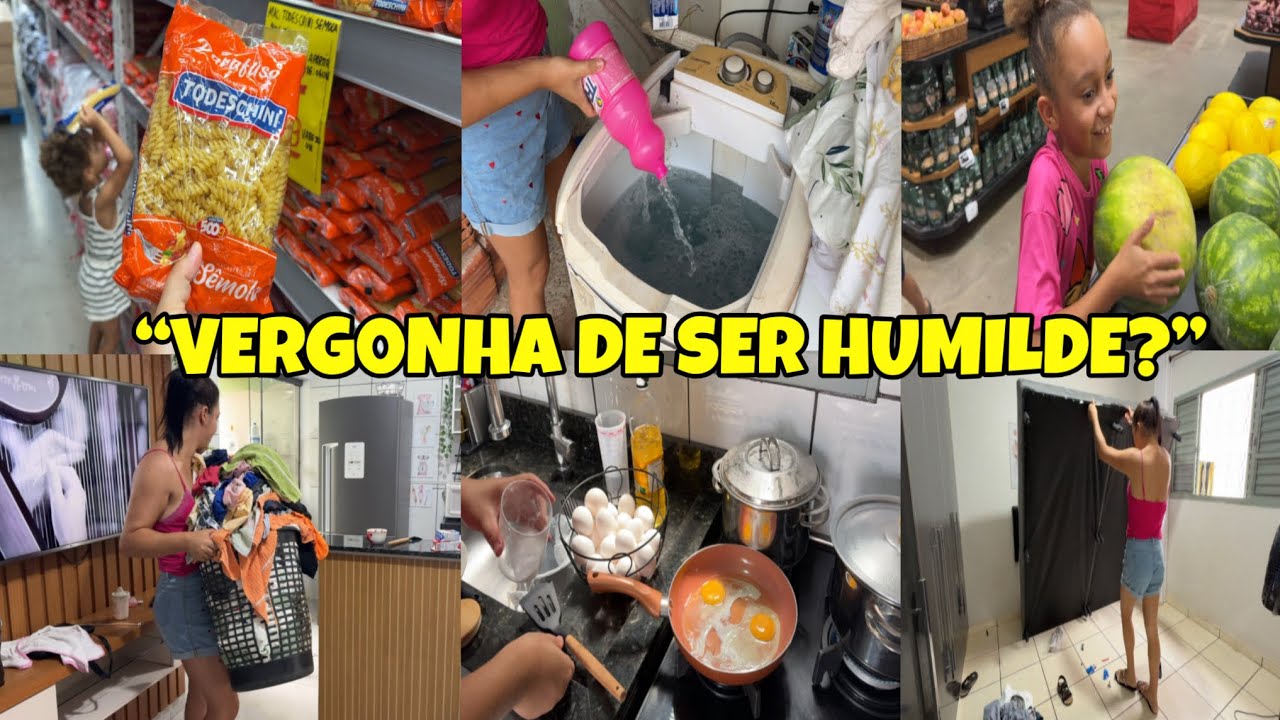 SER HUMILDE VIROU MOTIVO DE VERGONHA? FUI CRITICADA POR MOSTRAR MINHA REALIDADE!