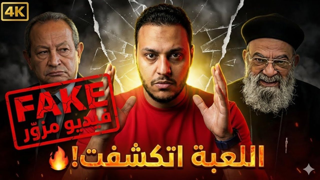 اللعبة اتكشفت! فيديو مفبرك لتشويه محمود داود والتعتيم على إساءة ميخائيل عطية للإسلام