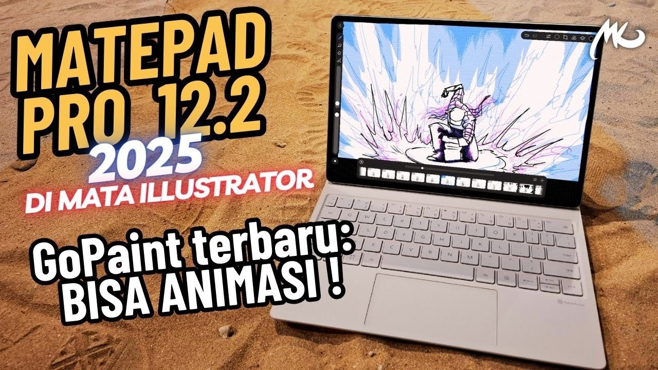 Matepad Pro 12.2 2025 di Mata Illustrator