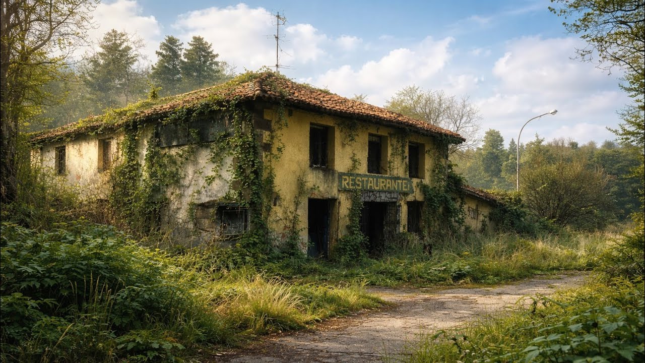 RESTAURANTE ABANDONADO Y SU PASO EN EL TIEMPO