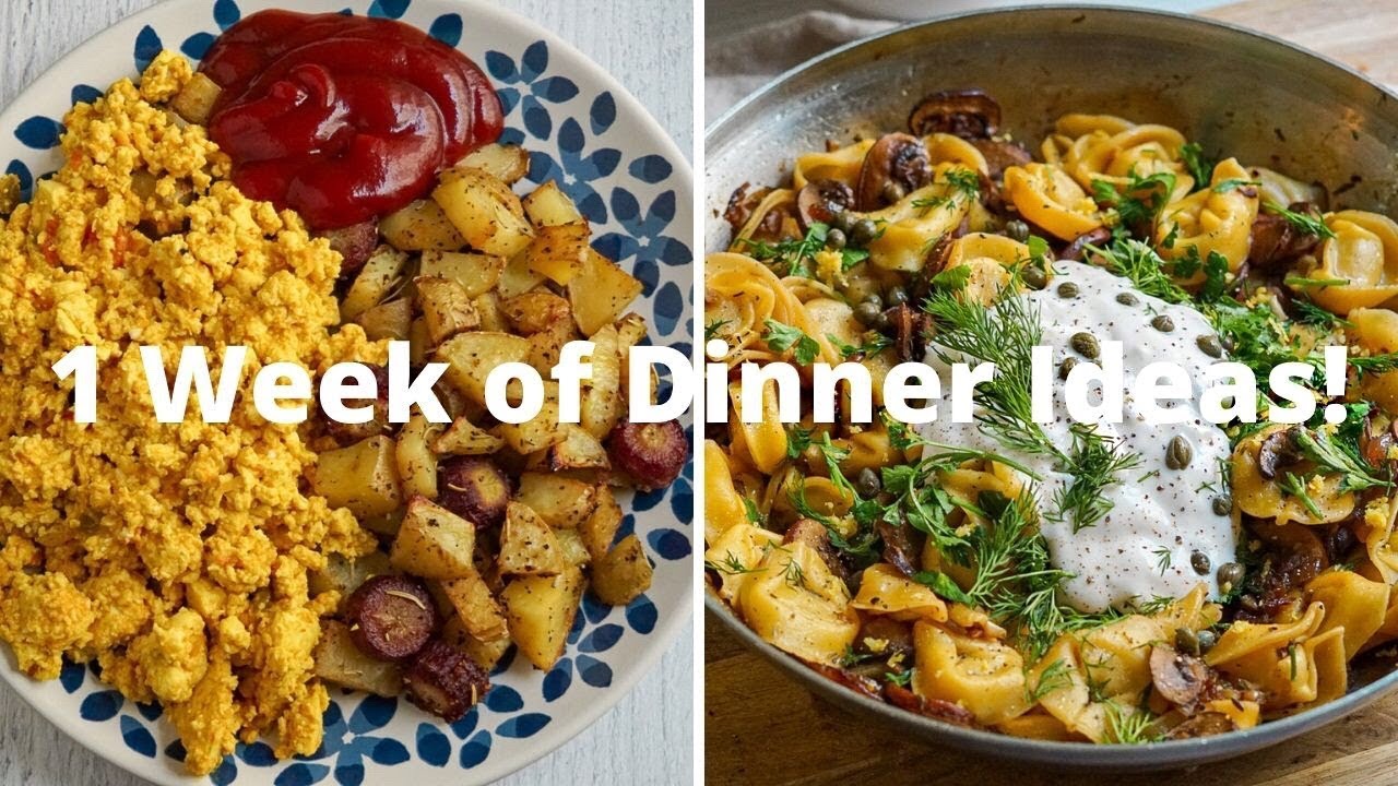 Everything I Ate for Dinner This Week 🌱 Easy Meal Ideas!